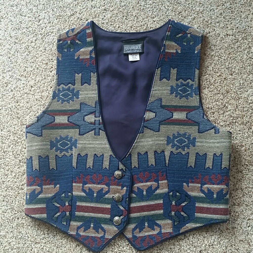 Western Aztec vest